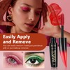 Joyeee 6 Colors Waterproof Colored Mascara Set, Lengthening, Volumizing, Long-Lasting,