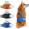Idepet Belly Bands for Male Dogs with Suspender Detachable, 3