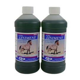 SU-PER Liniment for Horses - Helps with Minor Stiffness & Soreness - Classic Equine Liniment - 1 Pint, (2 Pack)