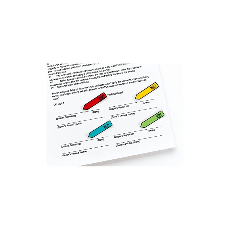 MMM684SH - Post-it Arrow Message 1/2amp;quot; Flags by Post-it