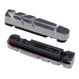Bbb Cycling Carbstop High-performance Bike Brake Shoes, Grey