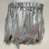 Sowder Duck Goose Feather Trim Fringe 2 Yards(Silver)