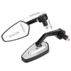2Pcs Motorcycle Modified Rearview Mirror Reflective Rear View Side Mirrors