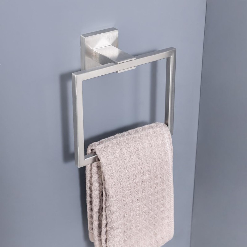 COUOBO 10 Pack Brushed Finish Bathroom Hardware Set - SUS304