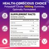 Potassium Citrate Gummies 1000mg for Adults | Sugar-Free Potassium Supplement