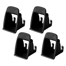 ZNDAW 4 PCS ISOFIX Interface Belt Latch Guide, Car Child Seat ISOFIX Locater Fixed Guide Groove, Universal Seat Belt Buckle Bracket Connector for Baby Safety, Car Accessories