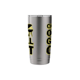 Trendy Chill Out Grill Out BBQ Flaming Graphic Stainless Steel Insulated Tumbler