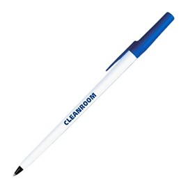Harmony Cleanroom Ball Point Pens, Blue Ink, 10/Pack