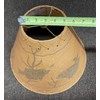 Rustic Oiled Kraft Laced Fish Lamp Shade - 14"