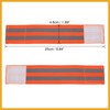 Partuto 4pcs Reflective Bands for Wrist Cycling Reflective Wristbands Orange