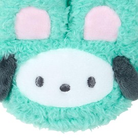 Sanrio 295779 Mini Pouch Charm (Spring Rabbit) Pochacco Small Accessory Storage Makeup Pouch with Carabiner