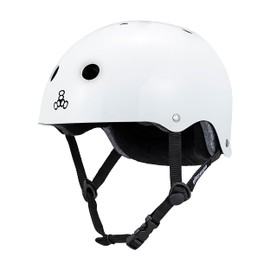 Triple Eight Deep Cover Helmet – Ideal for Skateboarding, Bicycling, BMX, and Roller Skating