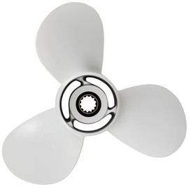 maXpeedingrods 3 Blades 11 X 15 Aluminum Boat Propeller for Yamaha Outboard Motor T25/F30/F40/F50/40HP/48HP/50HP/60HP/F60 13 Spline Tooth, RH, Parts No# 69W-45943-00-EL