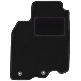 Wielganizator Car Mat - Fits Honda Insight II Hatchback 2009-2014 - Velour - Car Accessories - Practical Car Mat - 1-Piece - Black