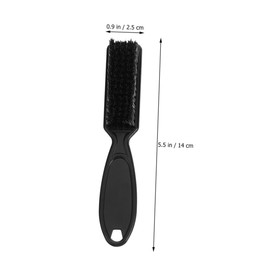 Baluue 4pcs Shredded Hair Cleaning Brush for Barbershop Bristles Handle Easy Use Neck Brush for Hair Beard Cleanup Convenient Portable Design