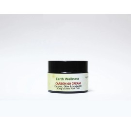 Carbon 60 C60 CREAM Size 1 oz Carbon 60 Fullerene with COCONUT Oil, JOJOBA Oil exp 2027