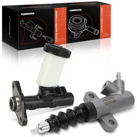 A-Premium Clutch Master Cylinder and Clutch Slave Cylinder Compatible with Mazda Miata 1990-1997/1999-2005, Replace# NA0141400, NA0141920