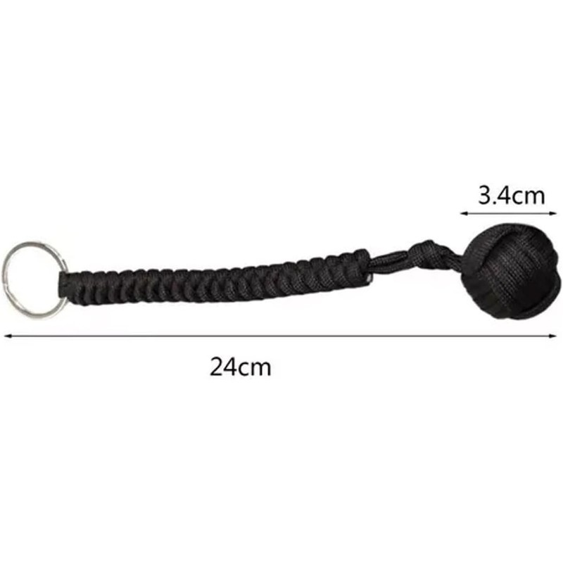 Llavero Monkey Fist, Puño O Bola, Defensa Personal Grande