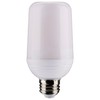 Satco S29806 Indoor/Outdoor LED Flame Effect Light Bulb, T19 Shape,