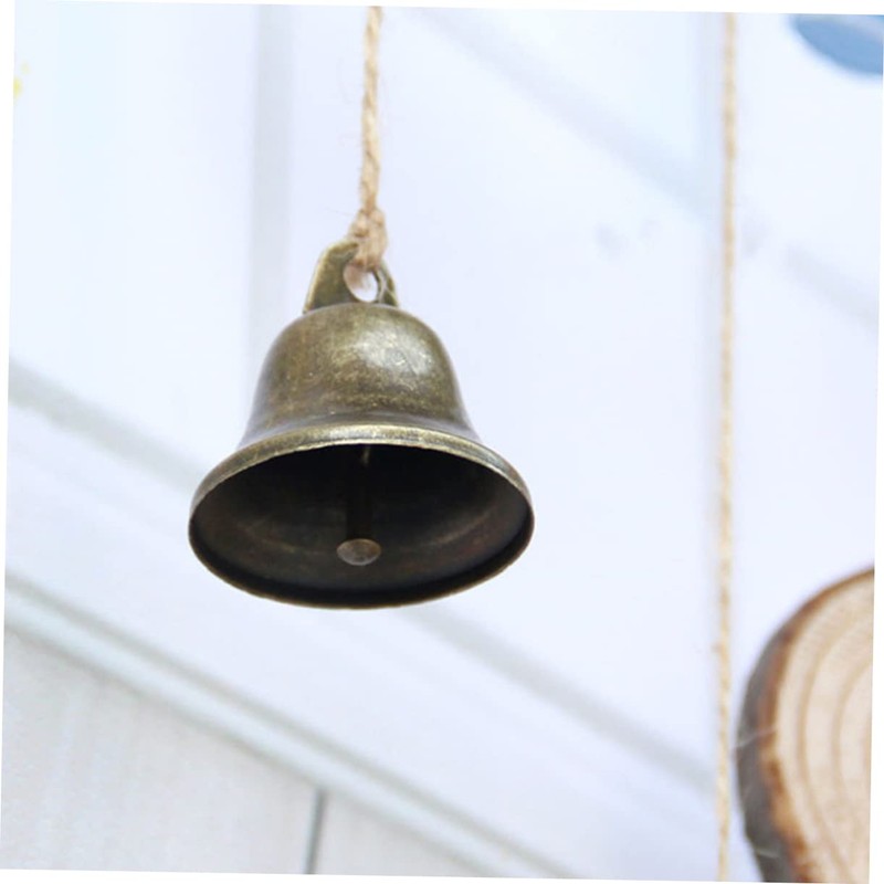 COHEALI 20pcs Bronze Bell Copper Rattle Bells Handmade for Christmas