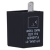 2Pcs LED Flasher 2‑Pin Electronic Relay Normally Open Car Turn