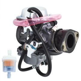 labwork Carburetor Carb with Intake Boot Replacement for Kawasaki 250 KLR250 1987-2005