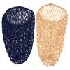 CALLARON 2Pcs Hair Net Cap Mesh Hair Net Handcraft Crochet