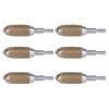 12PK 125 Grain Copper Arrow Heads Field Points Whistle Broadheads