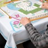 Hahafelt Mahjong Table Cloth for Card Table 55 x 55