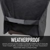 Permasteel PA-1023BK-AM 33" 2 or 3 Burner BBQ Grill Cover,