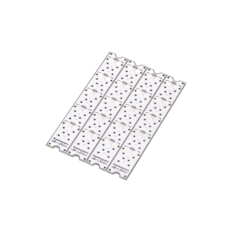 Sanhayato UB-LED01 LED Stick Substrate, 5 Row Parallel Connection Type