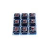 Treedix 9pcs Key Switch Pitch Conversion Board Key Switch Module
