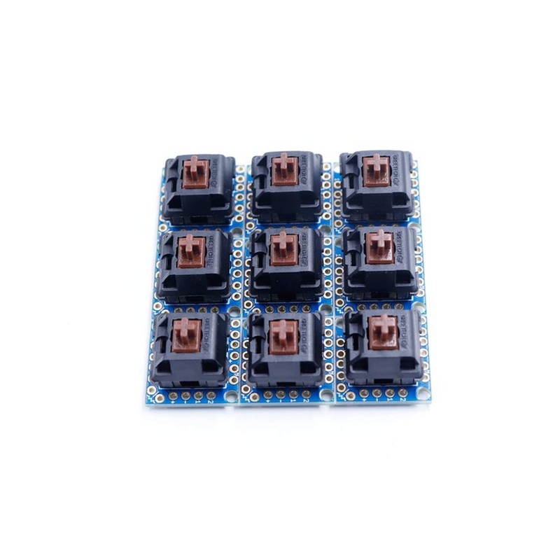 Treedix 9pcs Key Switch Pitch Conversion Board Key Switch Module