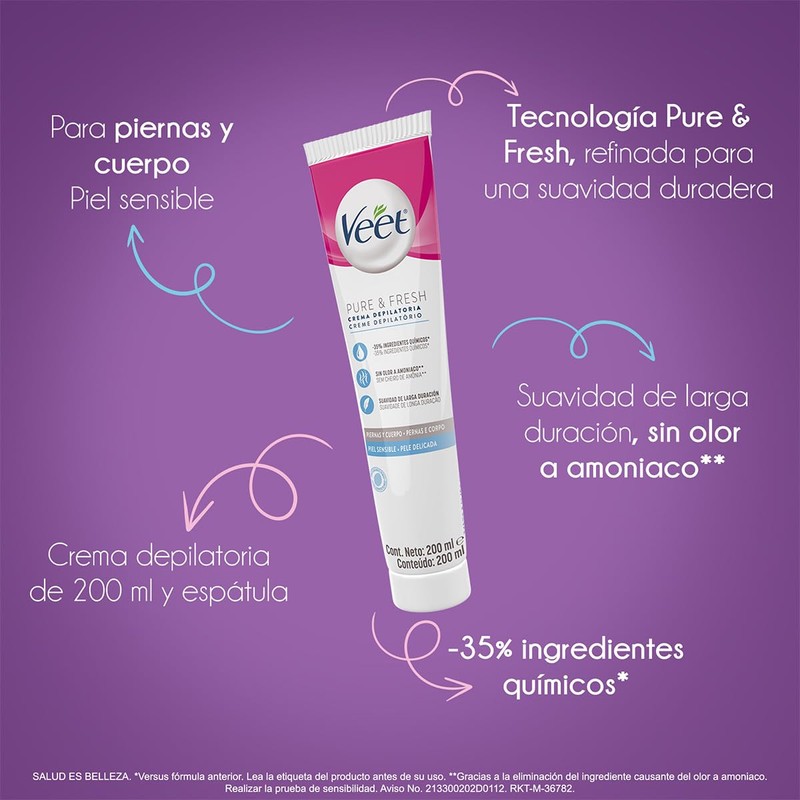 CREMA DEPILATORIA piel sensible 200 ml