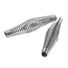 Timsec 2-Pack BBQ Spring Handle, 5.5-Inch Long Stainless Steel Smoker