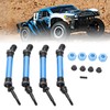 4pcs CVD Steel Front Rear Drive Shaft Complete Driveshaft Compatible