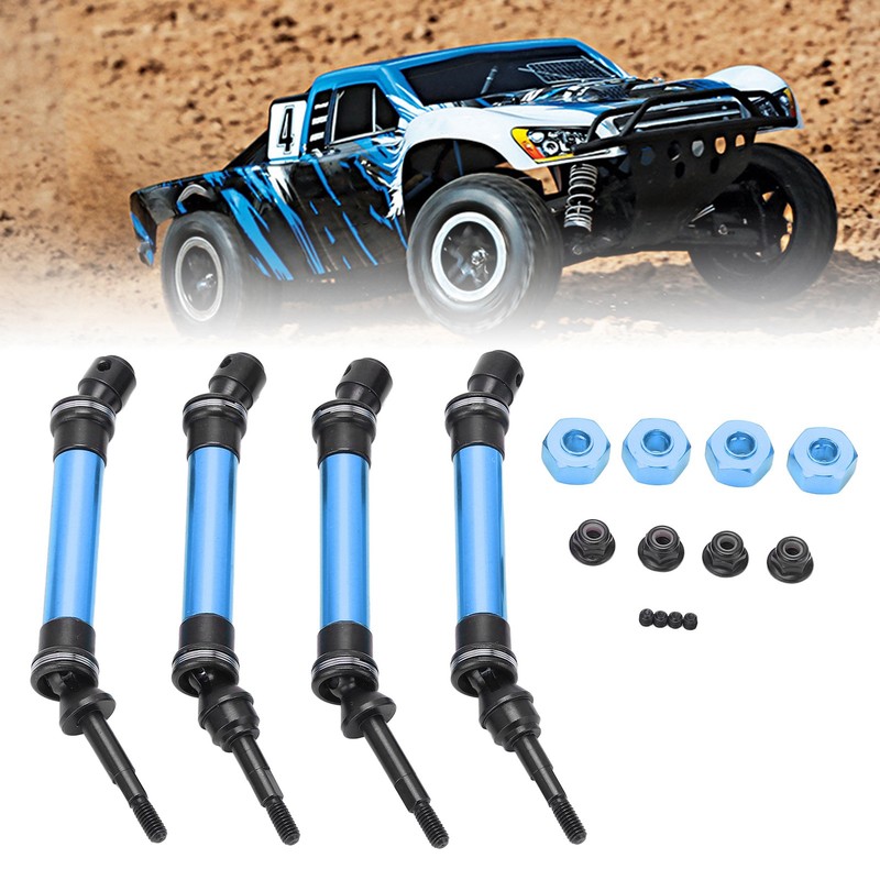 4pcs CVD Steel Front Rear Drive Shaft Complete Driveshaft Compatible