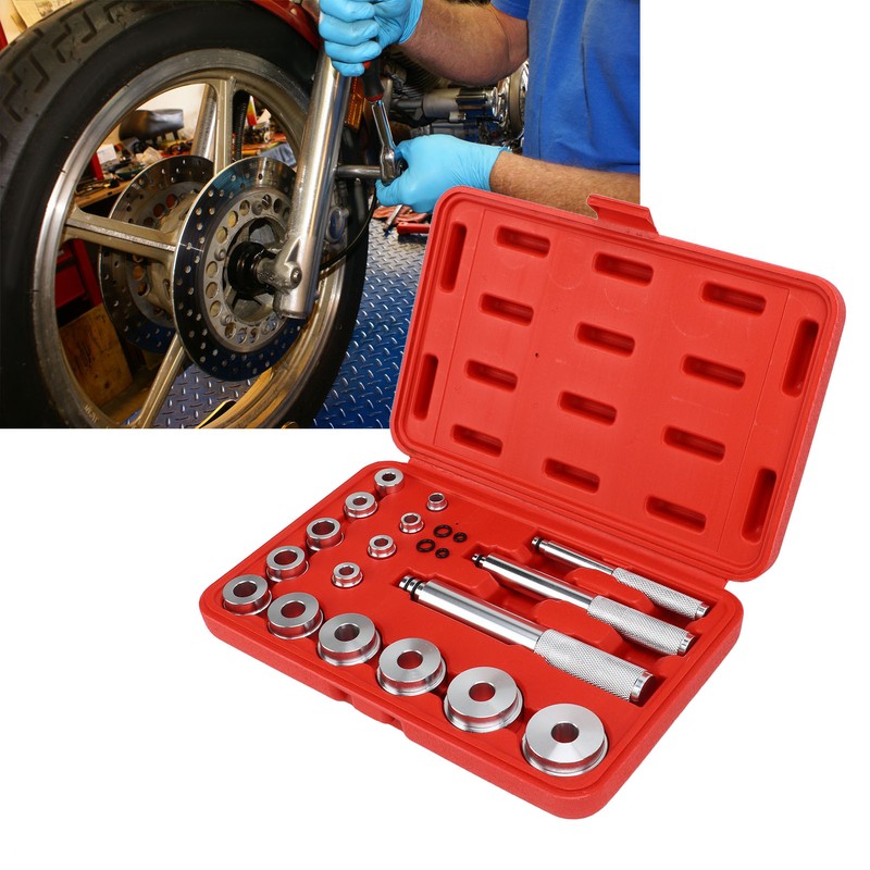 Bearing Race Seal Bushing Driver Tool Set Universal Wheel Bearing