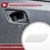 HEROFFIX Front Left Bumper Headlight Washer Nozzle Cover Cap No.8504560040A0