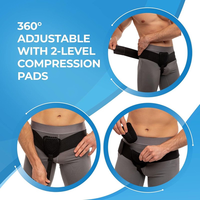 VKWE Hernia Belt For Men Hernia Truss,Inguinal Hernia Support For