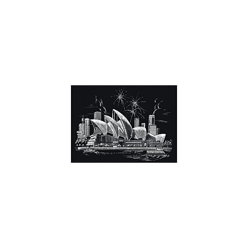 Scratch Pictures, Famous Places, Sydney Sydney Opera House