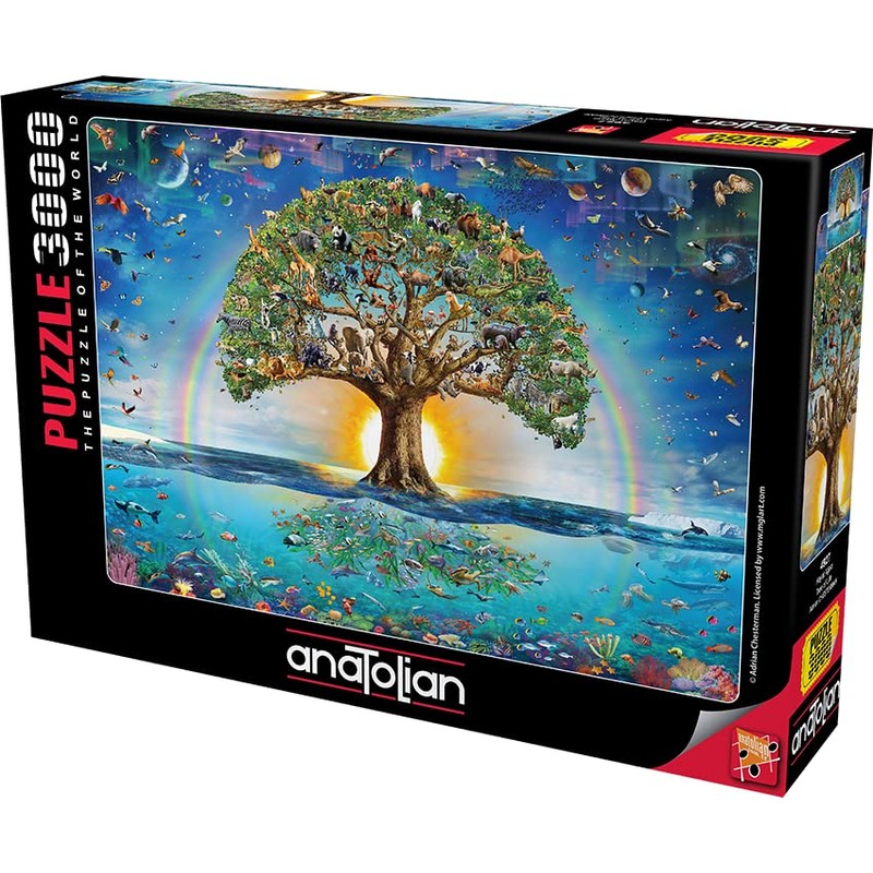 Anatolian Puzzle - Tree of Life, 3000 Piece Jigsaw Puzzle,