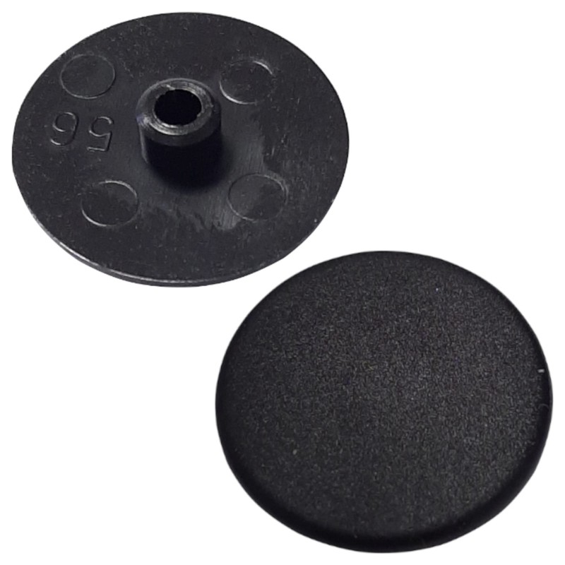 cyclingcolors 20x Screw Cover Cap Black Plastic Hexagon Allen Head