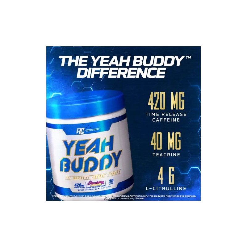 Pre Entreno Yeah Buddy 30 Servicios Ronnie Coleman