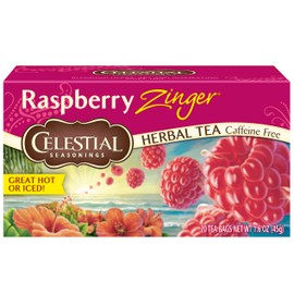 Celestial Seasonings Raspberry Zinger Tea, 20 ct