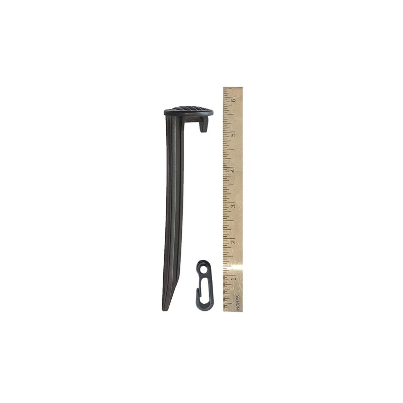 Replacement Yard Inflatable 4 Plastic Stakes 5.75" and 4 59"
