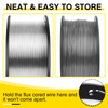 4-Pack 0.035" Flux Core Welding Wire, E71T-GS Low Splatter Gasless