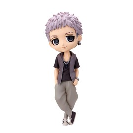 Banpresto, Q Posket BP88264 Takashi Mitsuya Tokyo Revengers, Plain Clothesver.(Ver.B) 14 cm, Multi-Coloured