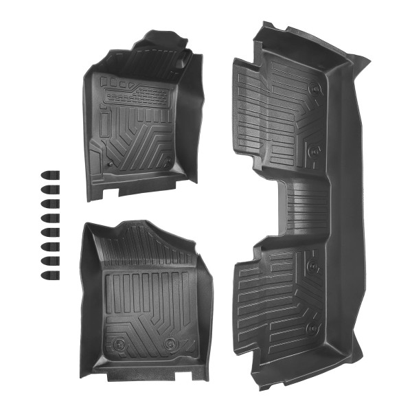 BFO Floor Mats Liner TPE All Weather Protection For Toyota