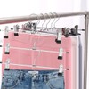 10 Perchas para Pantalones con Clip - Antideslizantes con Clips
